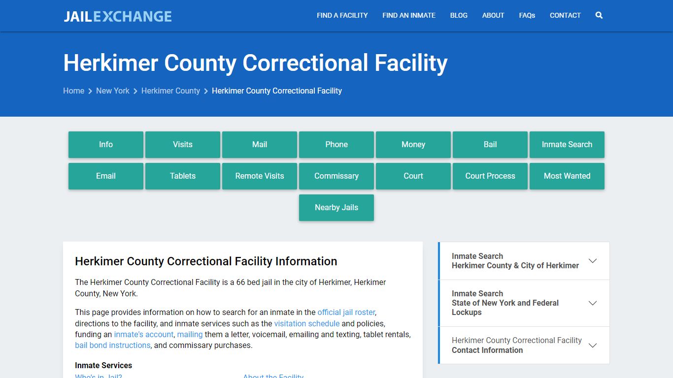 Herkimer County Correctional Facility - Jail Exchange