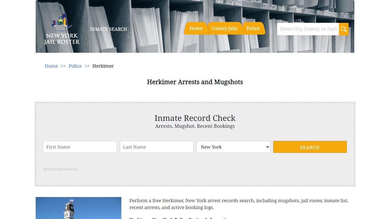 Herkimer Arrests and Mugshots | Jail Roster Search